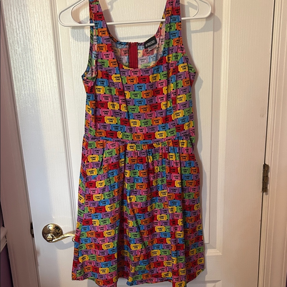 Retrolicious Ticket/Admit One Dress